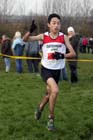 Markhim Lonsdale (Gateshead) wins the under-15 boys 2012 North East Championships, Summerhill Country Park, Hartlepool.